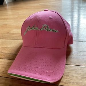 NEVER WORN Pink John Deere Hat